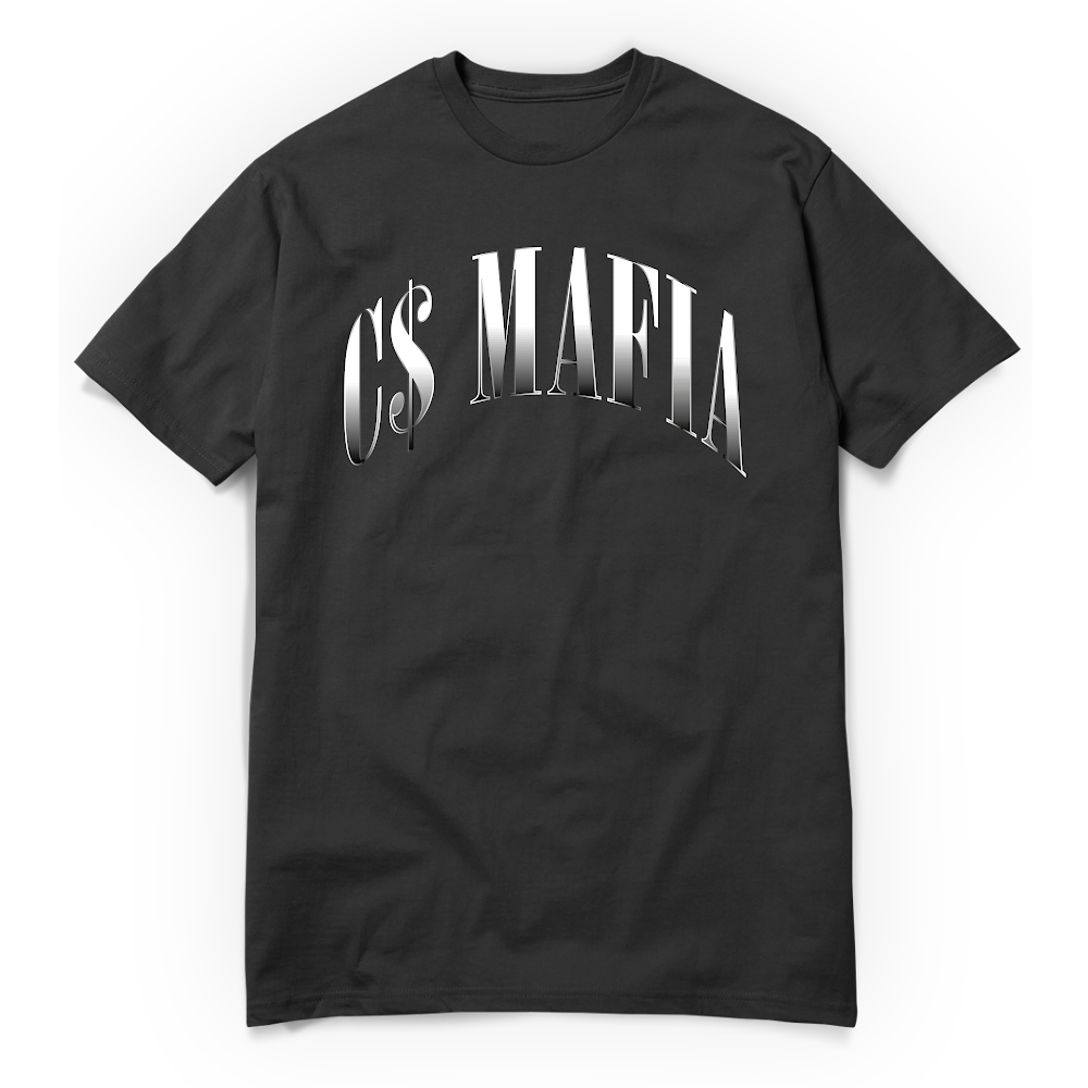 C$ MAFIA - “METALLIC LOGO” T SHIRT